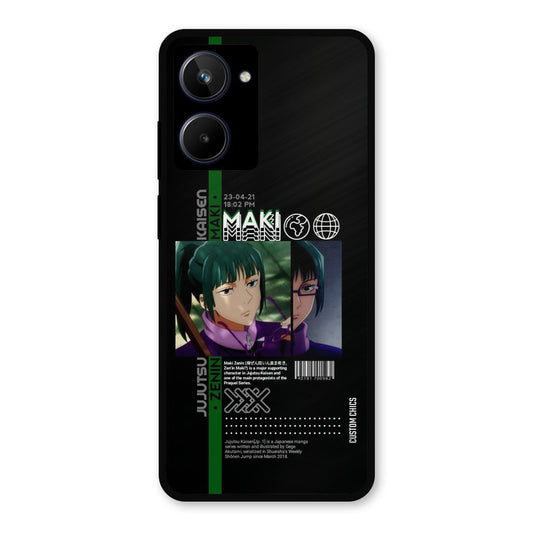 Zenin Maki Realme 10 Mobile Back Cover - Anime PrintShield Case