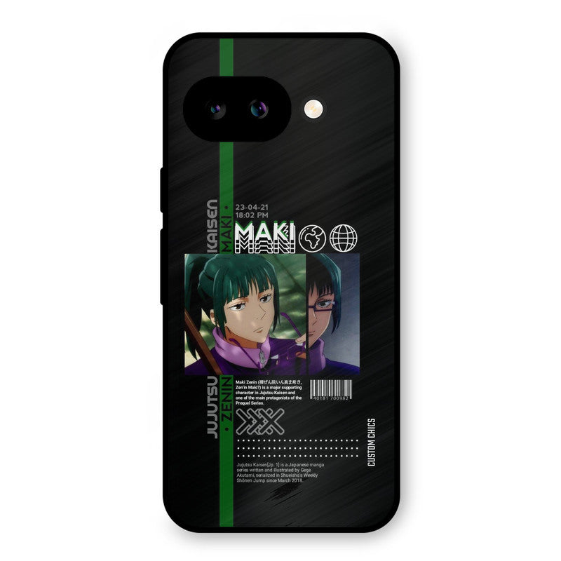 Zenin Maki Google Pixel 9A Mobile Back Cover - Anime PrintShield Case