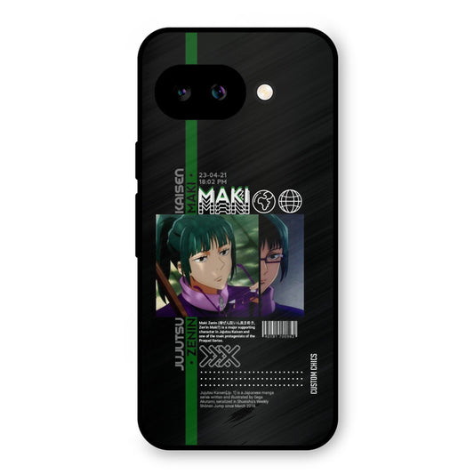 Zenin Maki Google Pixel 9A Mobile Back Cover - Anime PrintShield Case