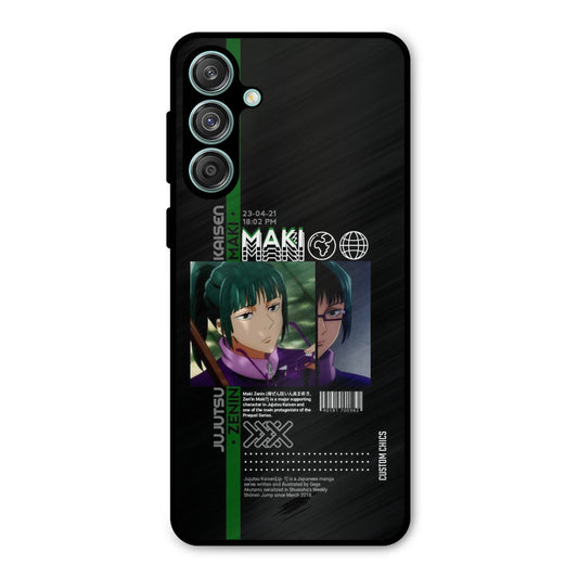Zenin Maki Samsung Galaxy M55 5G Mobile Back Cover - Anime PrintShield Case
