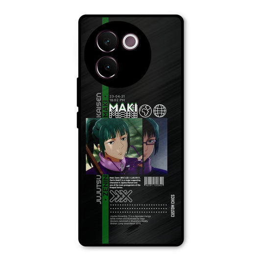 Zenin Maki Vivo V30e Mobile Back Cover - Anime PrintShield Case