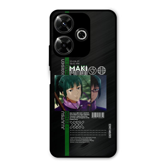 Zenin Maki Redmi 13 5G Mobile Back Cover - Anime PrintShield Case