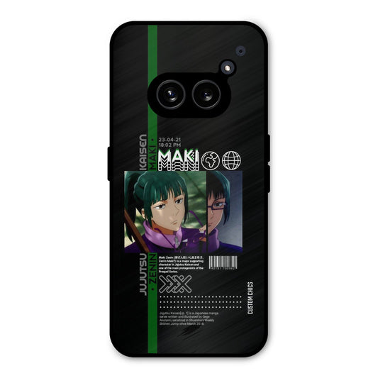 Zenin Maki Nothing Phone 2a Mobile Back Cover - Anime PrintShield Case