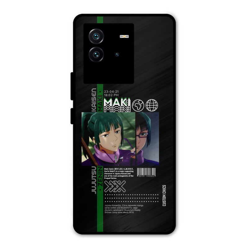 Zenin Maki iQOO Neo 6 5G Mobile Back Cover - Anime PrintShield Case