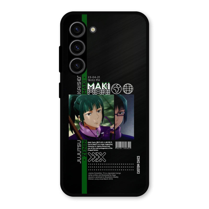 Zenin Maki Samsung Galaxy S23 Mobile Back Cover - Anime PrintShield Case