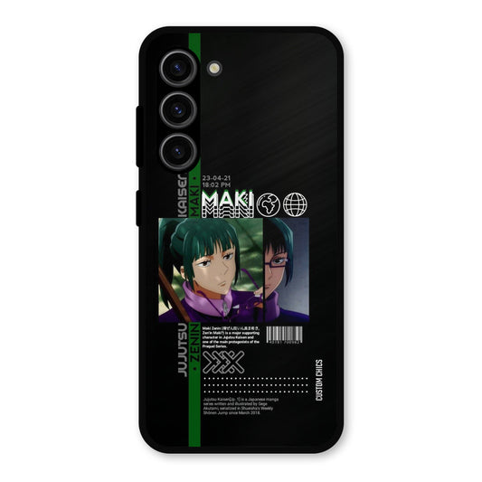 Zenin Maki Samsung Galaxy S23 Mobile Back Cover - Anime PrintShield Case