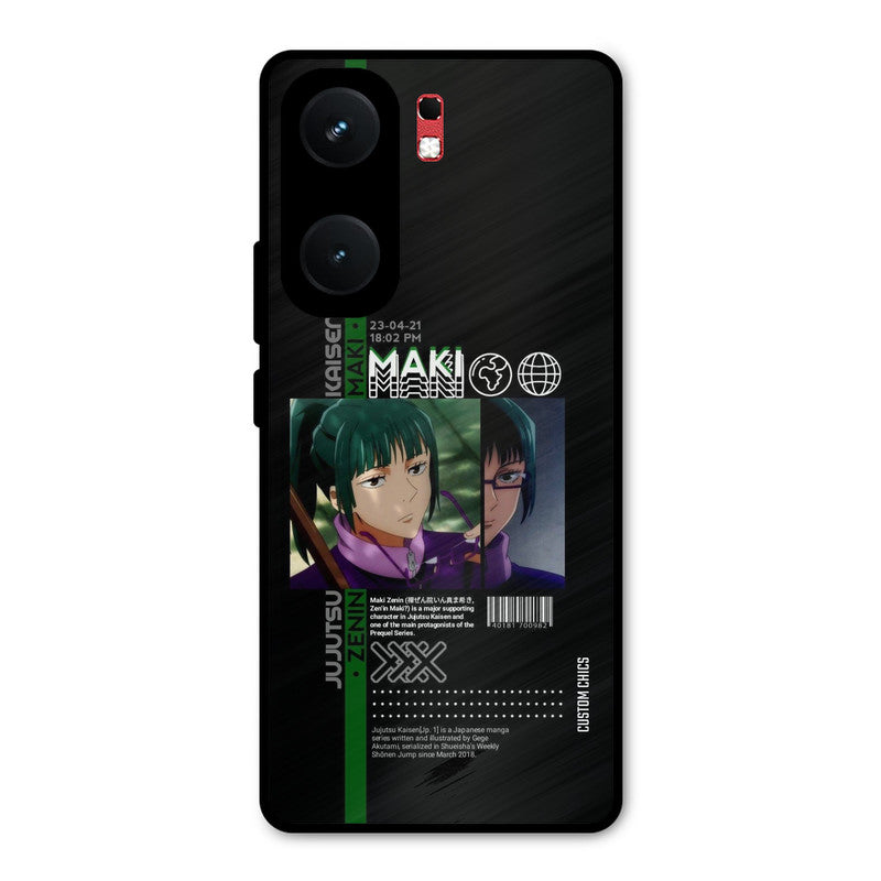 Zenin Maki iQOO Neo 9 Pro Mobile Back Cover - Anime PrintShield Case