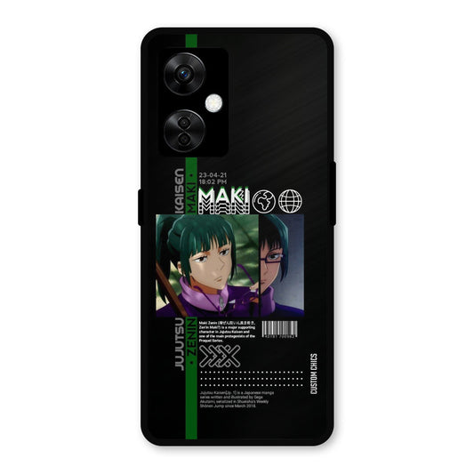 Zenin Maki OnePlus Nord CE 3 Lite Mobile Back Cover - Anime PrintShield Case