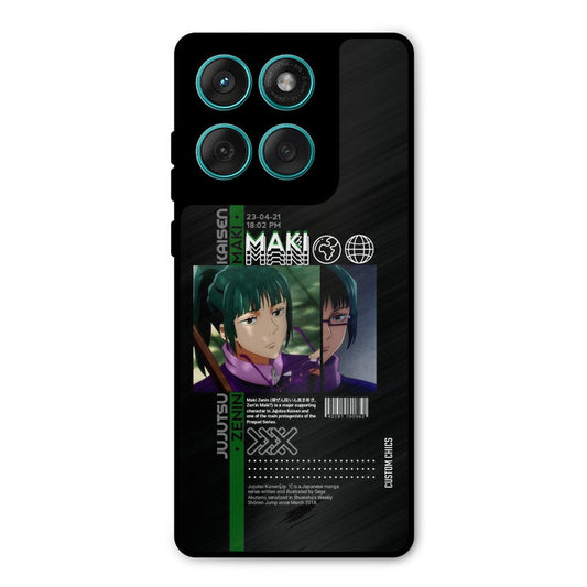 Zenin Maki Motorola Edge 60 Mobile Back Cover - Anime PrintShield Case