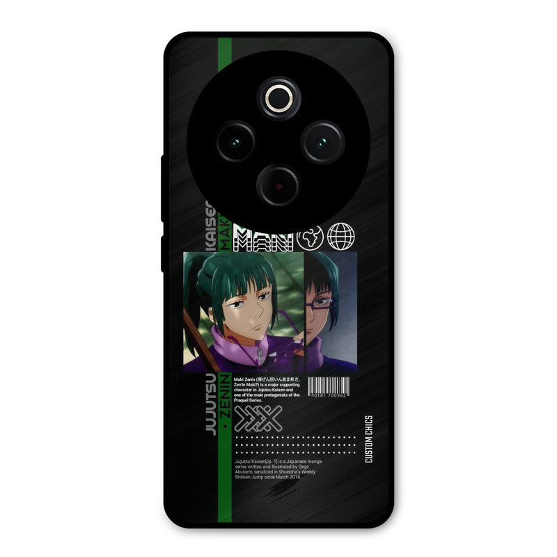 Zenin Maki iQoo Z10 Mobile Back Cover - Anime PrintShield Case