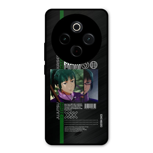 Zenin Maki iQoo Z10 Mobile Back Cover - Anime PrintShield Case