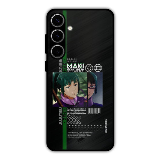 Zenin Maki Samsung Galaxy S24 Plus Mobile Back Cover - Anime PrintShield Case