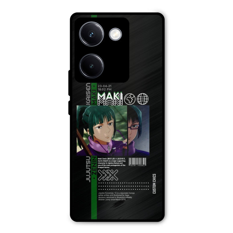 Zenin Maki Vivo Y300 Plus Mobile Back Cover - Anime PrintShield Case