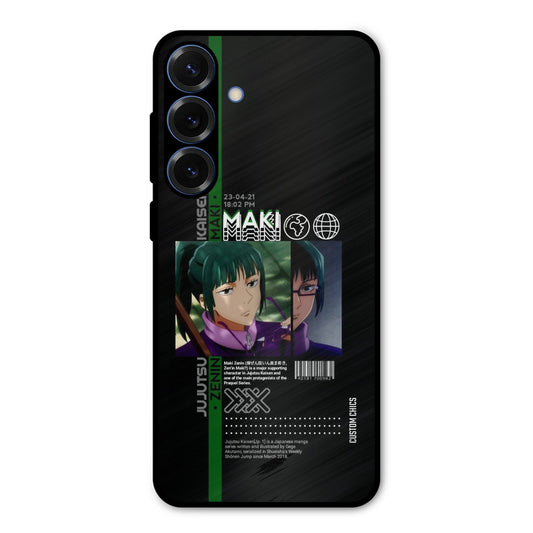 Zenin Maki Samsung Galaxy S25 Mobile Back Cover - Anime PrintShield Case