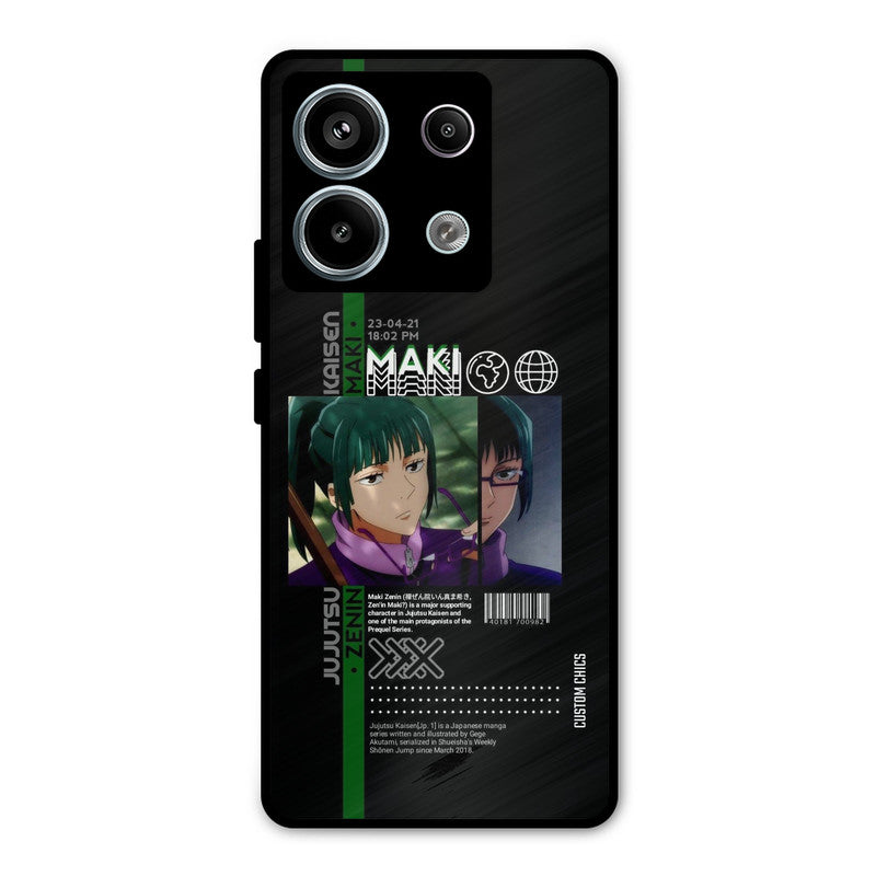 Zenin Maki Redmi Note 13 Pro 5G Mobile Back Cover - Anime PrintShield Case