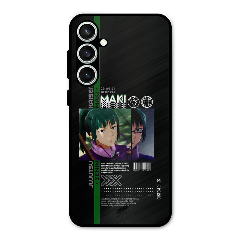 Zenin Maki Samsung Galaxy S23 FE Mobile Back Cover - Anime PrintShield Case