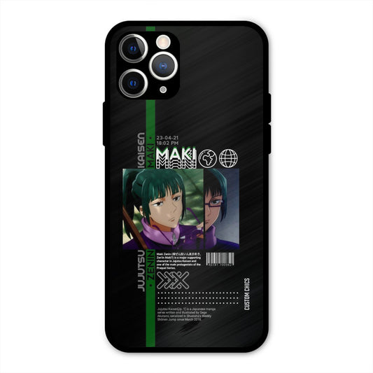 Zenin Maki iPhone 11 Pro Mobile Back Cover - Anime PrintShield Case