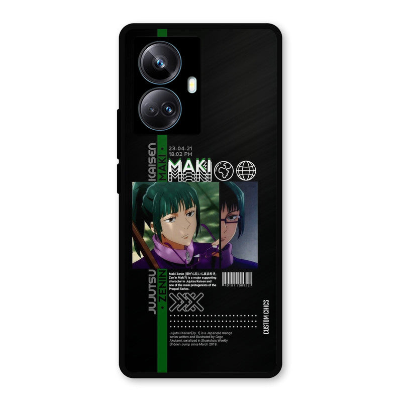 Zenin Maki Realme 10 Pro Plus Mobile Back Cover - Anime PrintShield Case