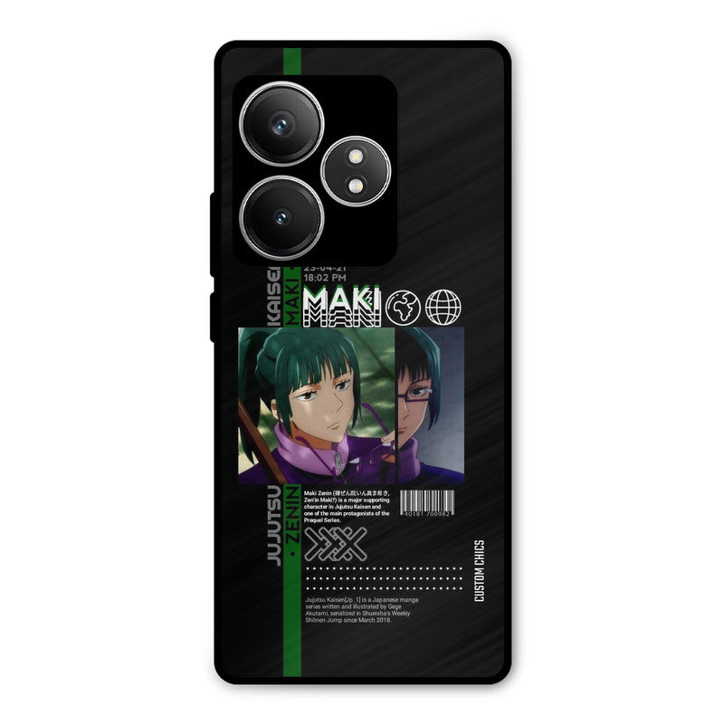 Zenin Maki Realme GT 6T Mobile Back Cover - Anime PrintShield Case