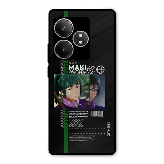 Zenin Maki Realme GT 6T Mobile Back Cover - Anime PrintShield Case