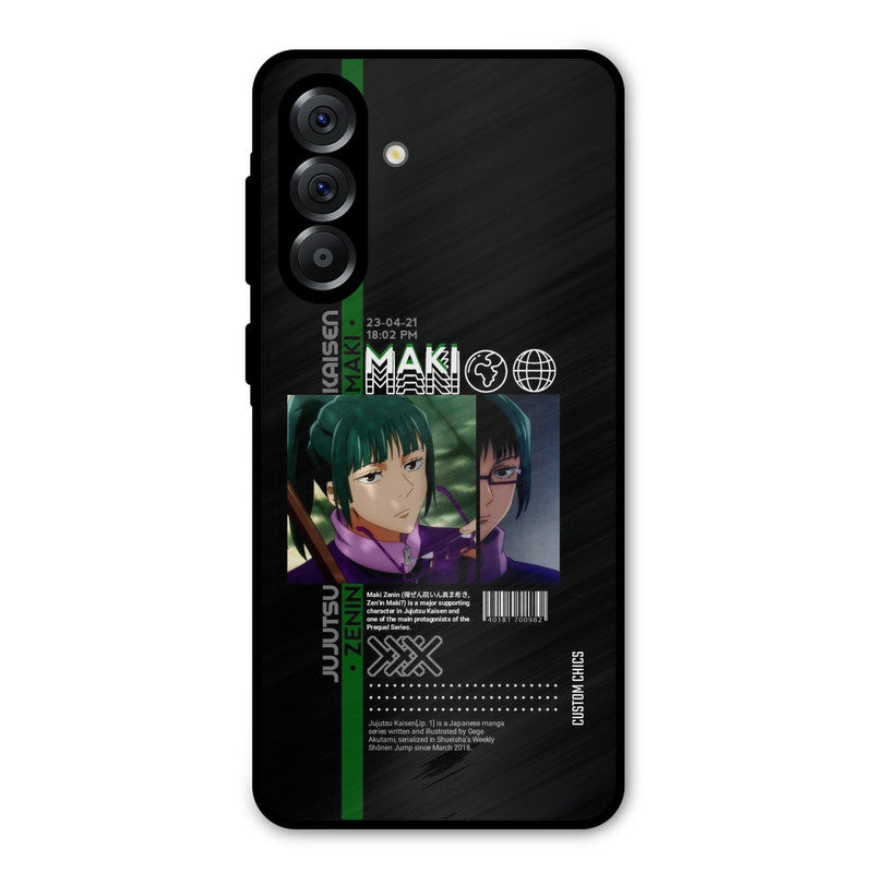Zenin Maki Samsung Galaxy A36 Mobile Back Cover - Anime PrintShield Case
