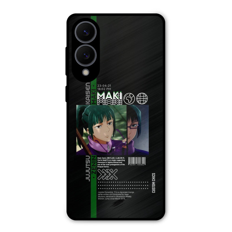 Zenin Maki Samsung Galaxy S25 Edge Mobile Back Cover - Anime PrintShield Case