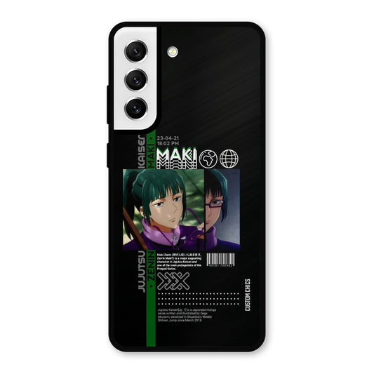 Zenin Maki Samsung Galaxy S21 FE 5G Mobile Back Cover - Anime PrintShield Case