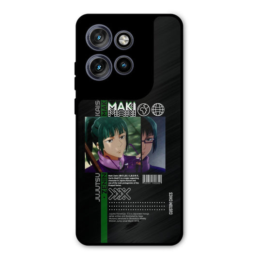 Zenin Maki Motorola Edge 50 Neo Mobile Back Cover - Anime PrintShield Case