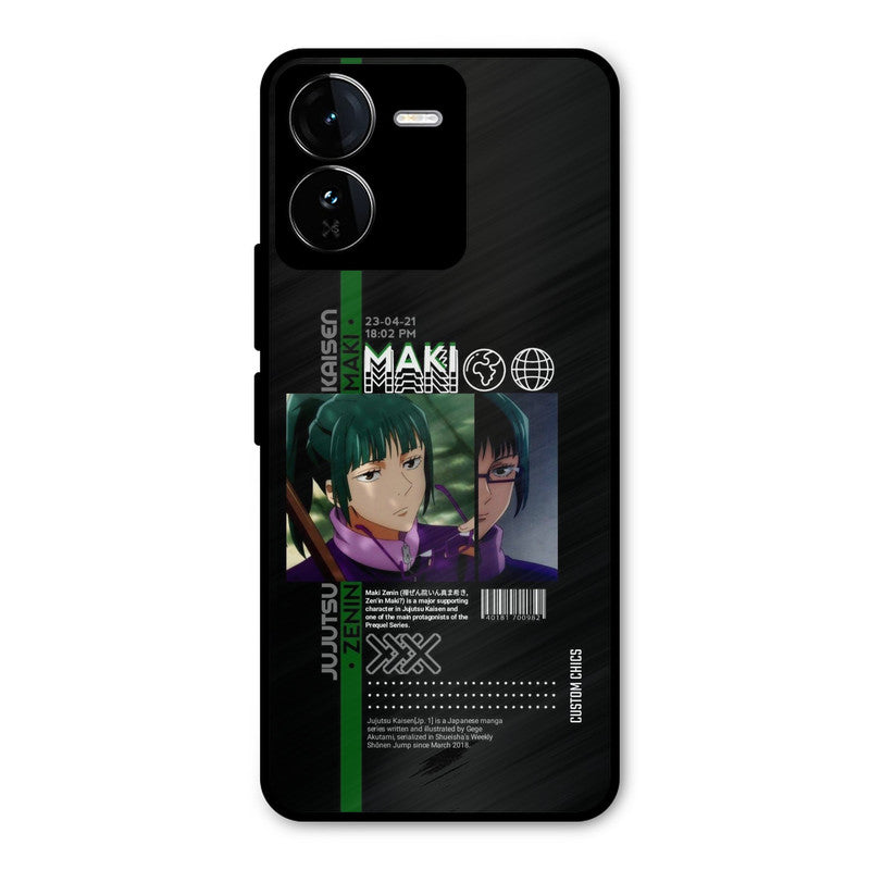 Zenin Maki iQOO Z9 Mobile Back Cover - Anime PrintShield Case
