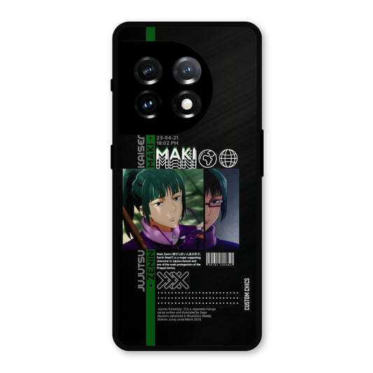 Zenin Maki OnePlus 11 Mobile Back Cover - Anime PrintShield Case