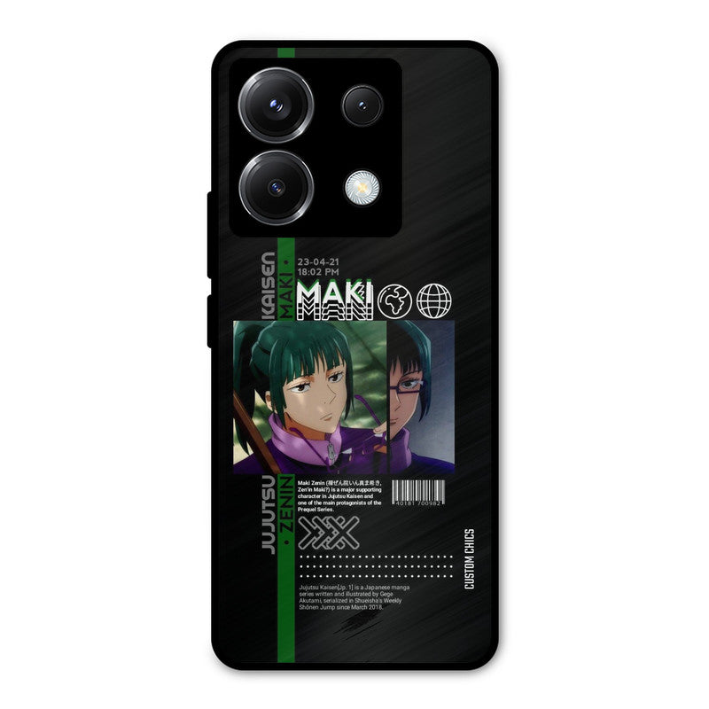 Zenin Maki Poco X6 Mobile Back Cover - Anime PrintShield Case