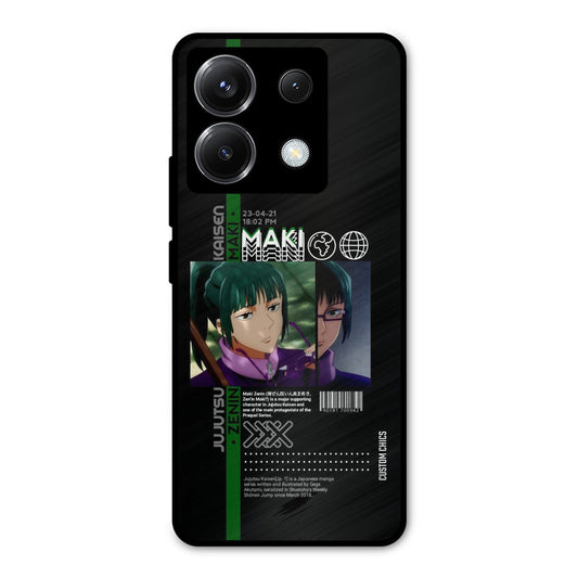 Zenin Maki Poco X6 Mobile Back Cover - Anime PrintShield Case