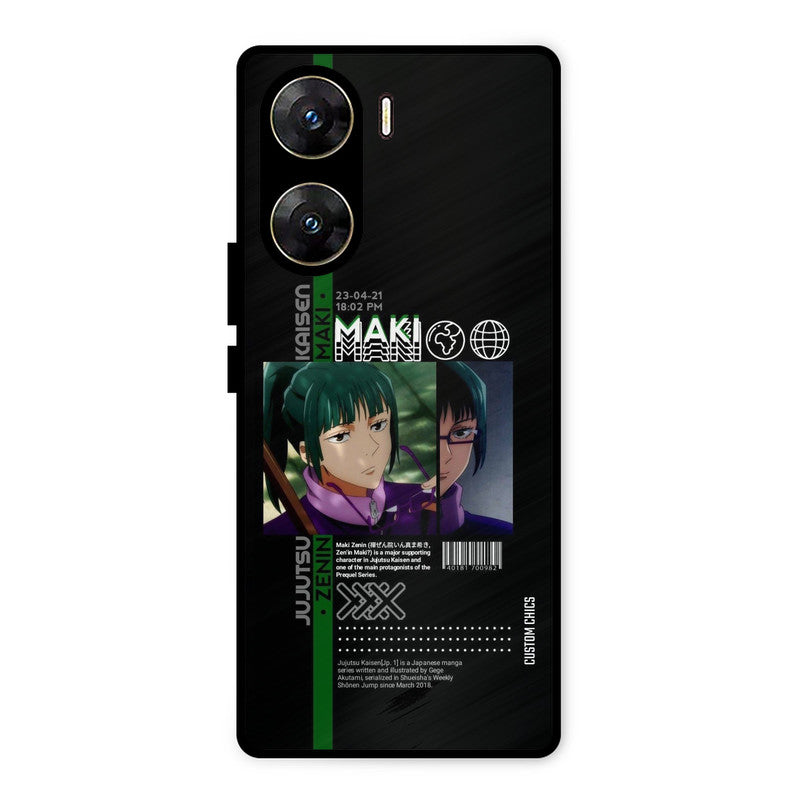 Zenin Maki Vivo V29e Mobile Back Cover - Anime PrintShield Case