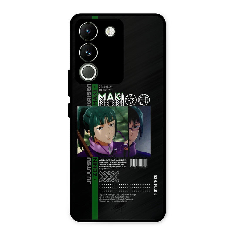 Zenin Maki Vivo Y200 Mobile Back Cover - Anime PrintShield Case