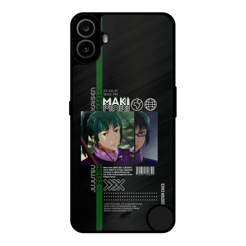 Zenin Maki Nothing CMF Phone 1 Mobile Back Cover - Anime PrintShield Case