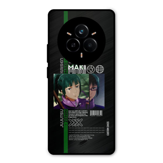 Zenin Maki Realme 14 Pro Plus Mobile Back Cover - Anime PrintShield Case