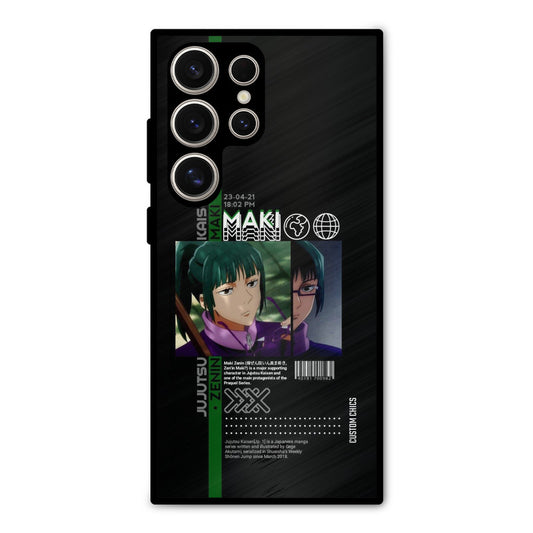 Zenin Maki Samsung Galaxy S24 Ultra Mobile Back Cover - Anime PrintShield Case