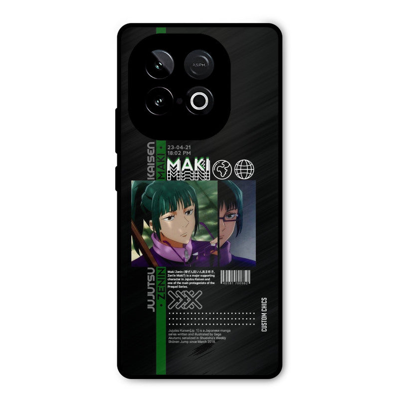 Zenin Maki iQOO Neo 10 Mobile Back Cover - Anime PrintShield Case