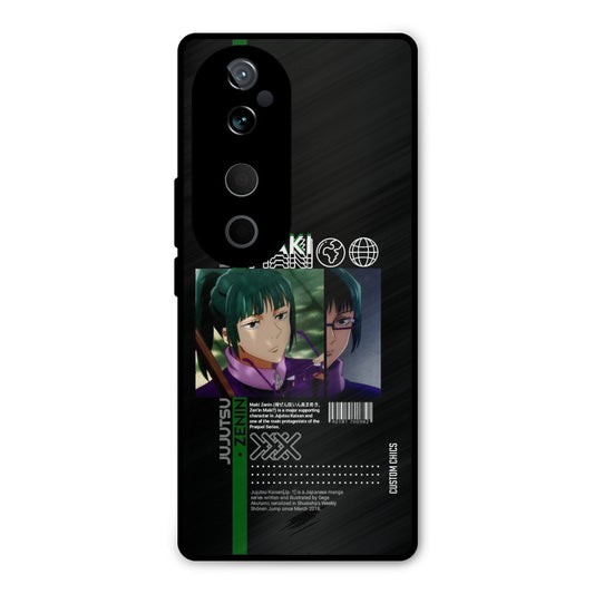 Zenin Maki Vivo V40 Pro Mobile Back Cover - Anime PrintShield Case