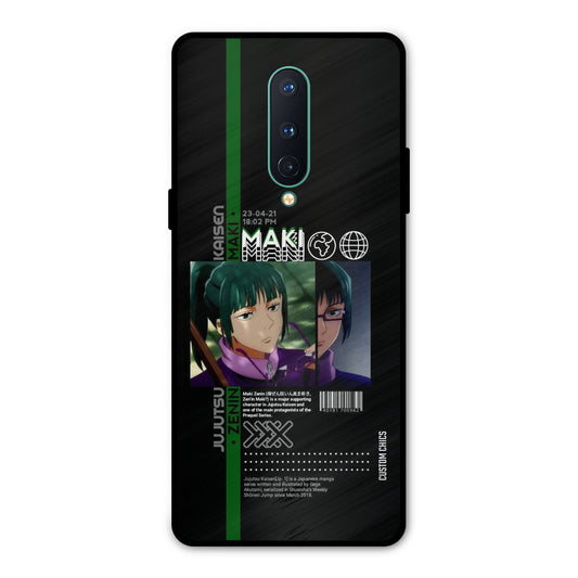 Zenin Maki Oneplus 8 Mobile Back Cover - Anime PrintShield Case