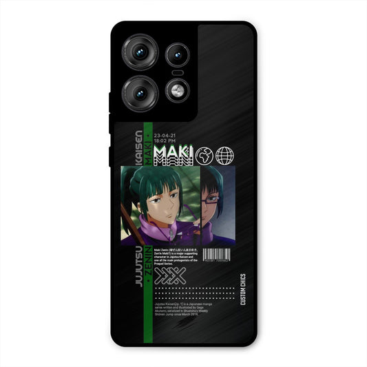 Zenin Maki Motorola Edge 50 Pro Mobile Back Cover - Anime PrintShield Case