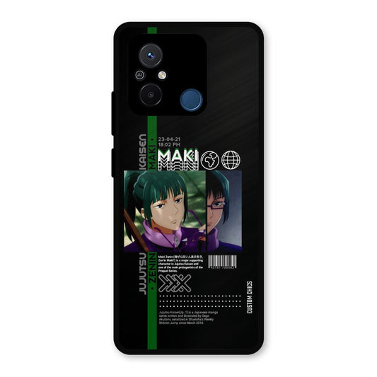 Zenin Maki Redmi 12c Mobile Back Cover - Anime PrintShield Case