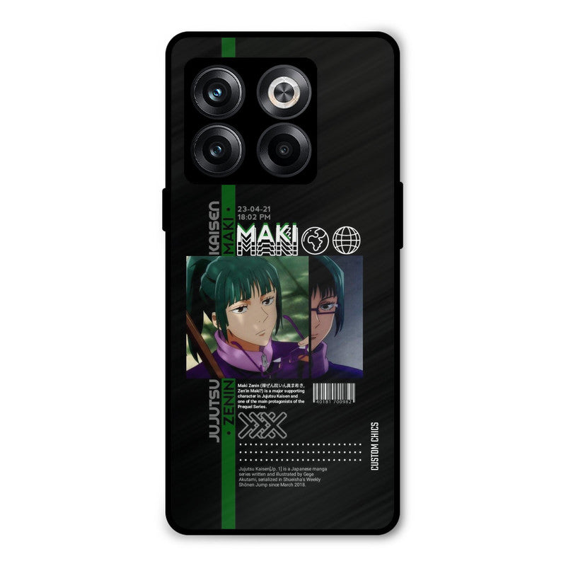 Zenin Maki Oneplus 10T Mobile Back Cover - Anime PrintShield Case