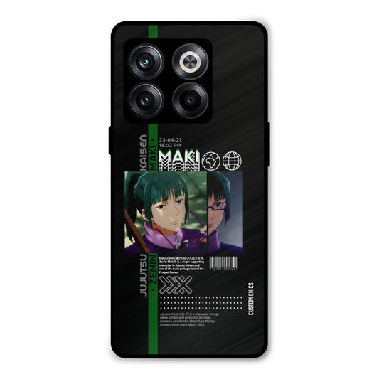Zenin Maki Oneplus 10T Mobile Back Cover - Anime PrintShield Case