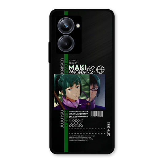 Zenin Maki Realme 10 Pro Mobile Back Cover - Anime PrintShield Case