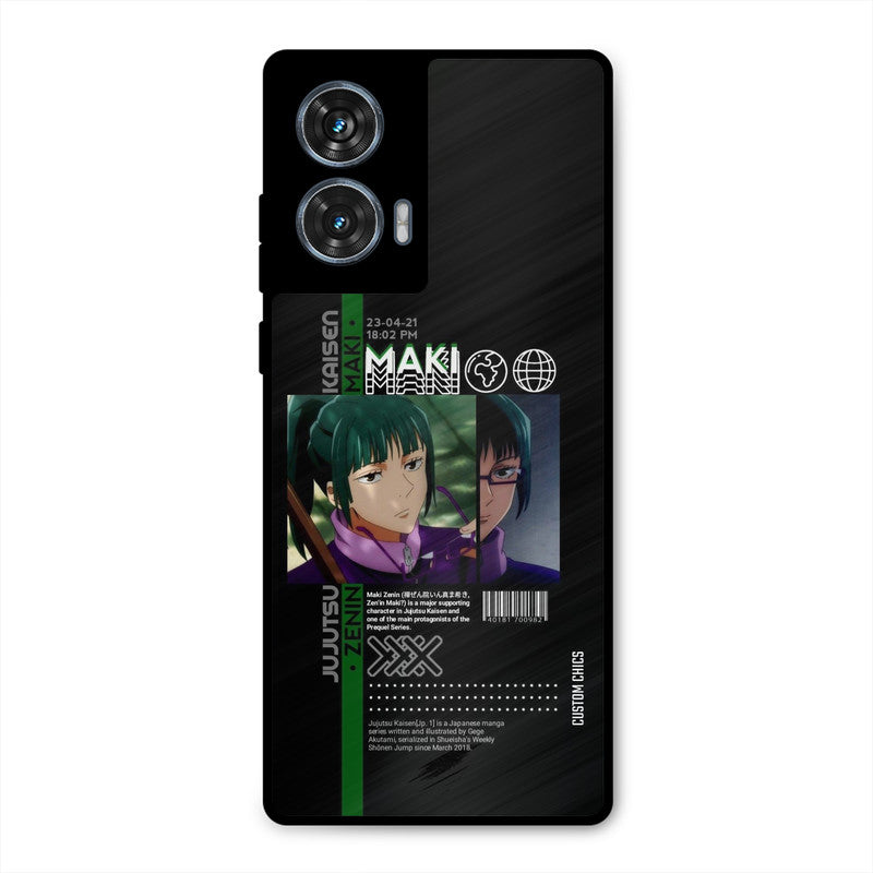 Zenin Maki Motorola Edge 50 Fusion Mobile Back Cover - Anime PrintShield Case