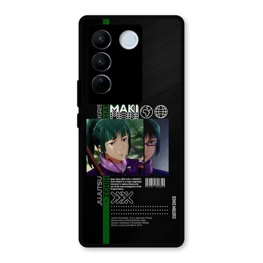 Zenin Maki Vivo V27 Pro Mobile Back Cover - Anime PrintShield Case