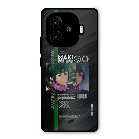 Zenin Maki iQoo Neo 10R Mobile Back Cover - Anime PrintShield Case