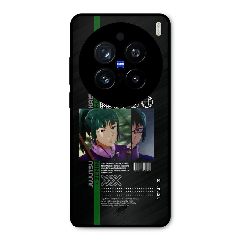Zenin Maki Vivo X200 Pro Mobile Back Cover - Anime PrintShield Case