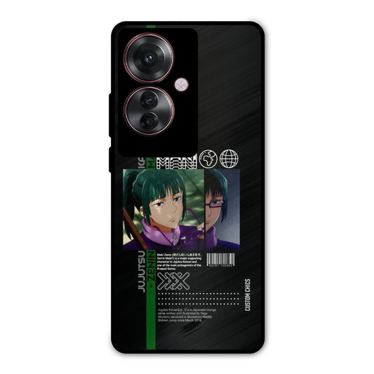 Zenin Maki Oppo F25 Pro Mobile Back Cover - Anime PrintShield Case